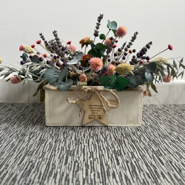 Caja flores personalizada