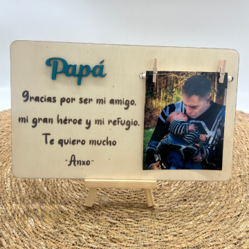 Tabla personalizada con foto