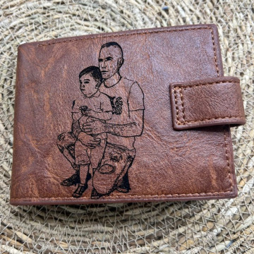 Cartera hombre personalizada