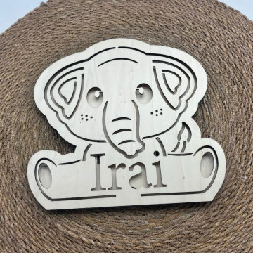 Lámpara elefante personalizada